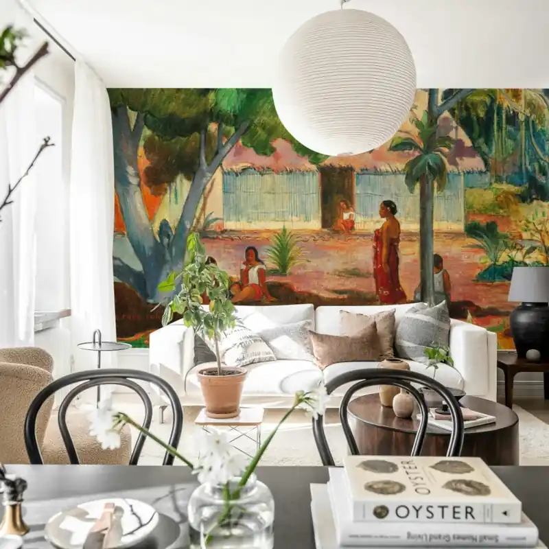 The Large Tree by Gauguin, Rebel Walls Tapet artistic cu design exotic Ofertă exclusivă