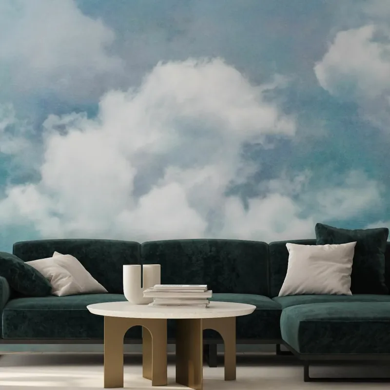 Fluffy Clouds Gradient, Photowall Tapet cu gradient de nori pufosi Bestseller