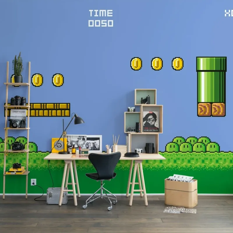Ofertă exclusivă World One, Day, Rebel Walls Tapet Jocuri Video Retro
