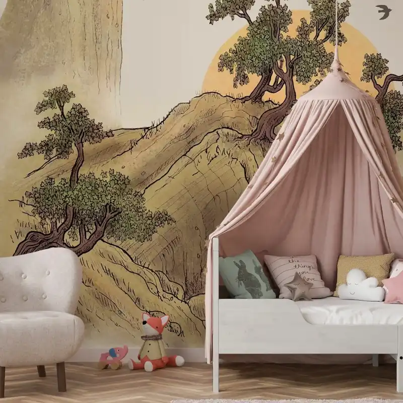 Disponibil imediat Journey, Photowall Tapet cu design minimalist Journey