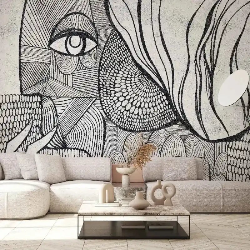 Cel mai bun preț Maar She, VLAdiLA Tapet personalizat cu design abstract