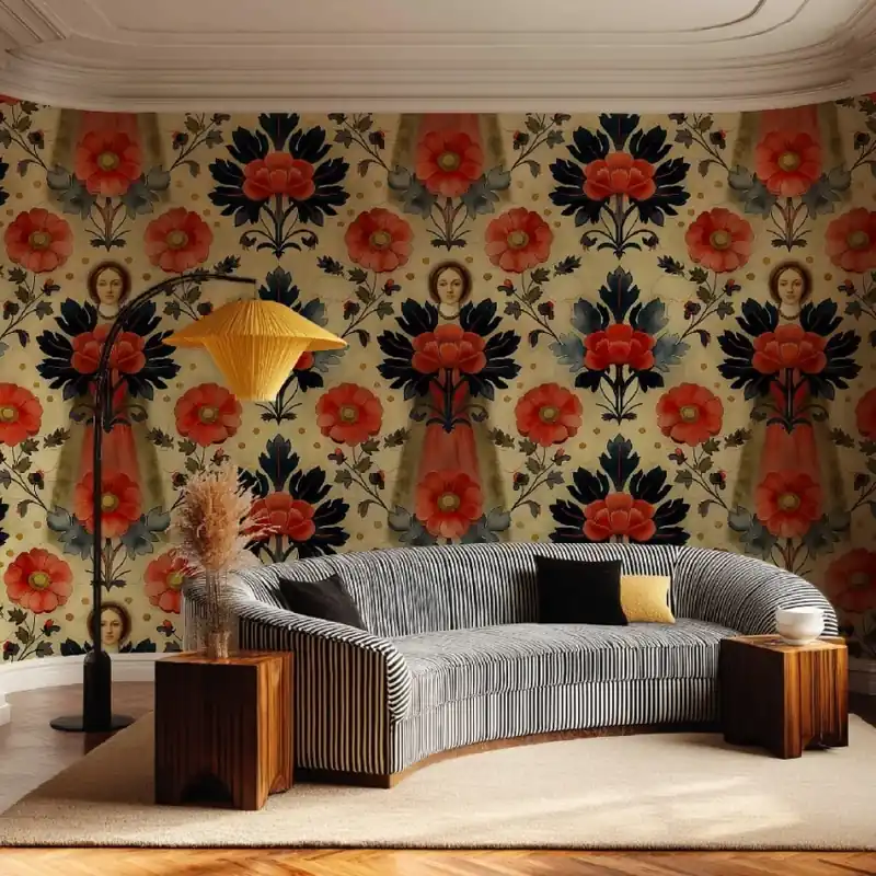 Lady Helen Taylor, VLAdiLA Tapet Floral Personalizat pentru un Interior Elegant Reducere extra