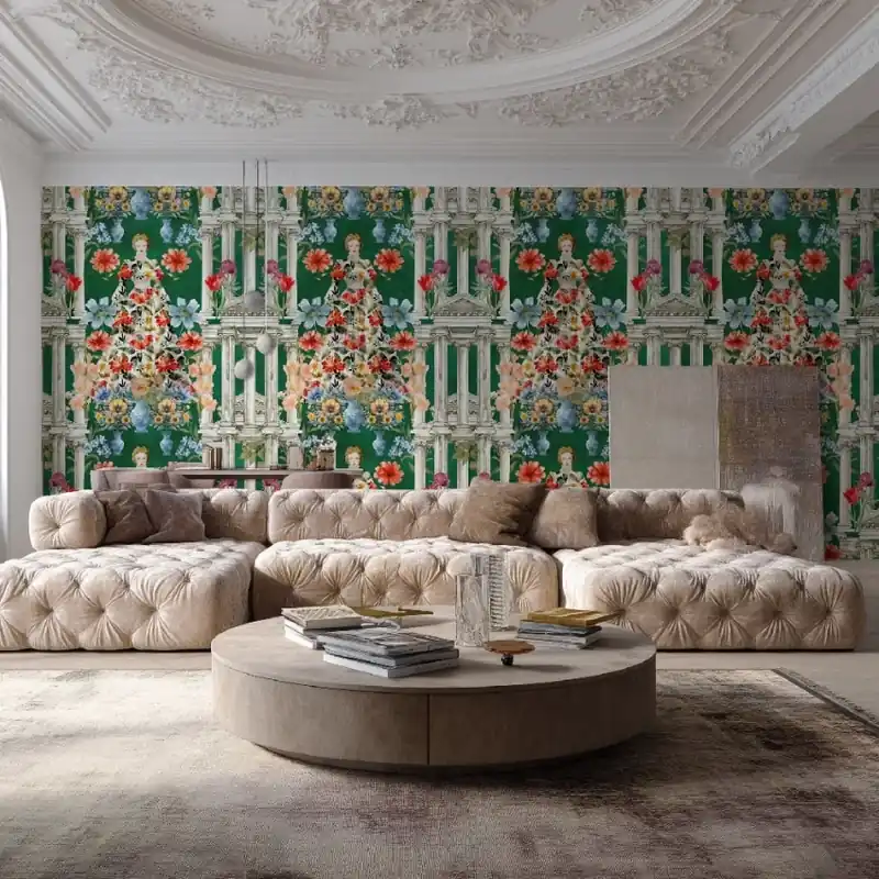 Lady Charlotte, VLAdiLA Tapet Floral și Elegant pentru un Interior Unic Ofertă limitată