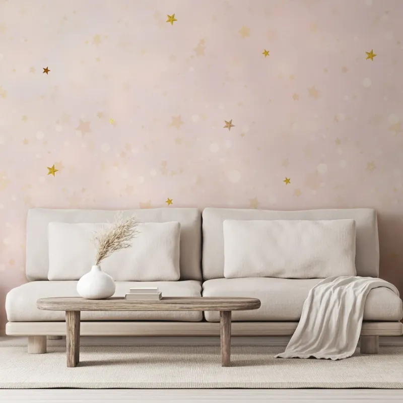 Preferatul clienților Light Pink Stars, Dream Prints