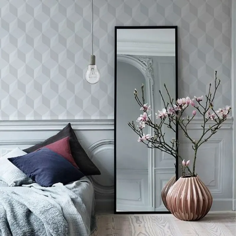 Soft Gray Cube, VLAdiLA Tapet modern Soft Gray Cube Disponibil imediat