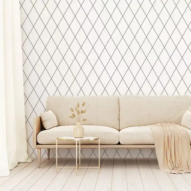 Reducere extra Soft Diamond, VLAdiLA Tapet cu design geometric subtil