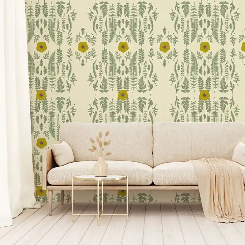 Tea relaxation, VLAdiLA Tapet cu design floral elegant Ofertă de sezon
