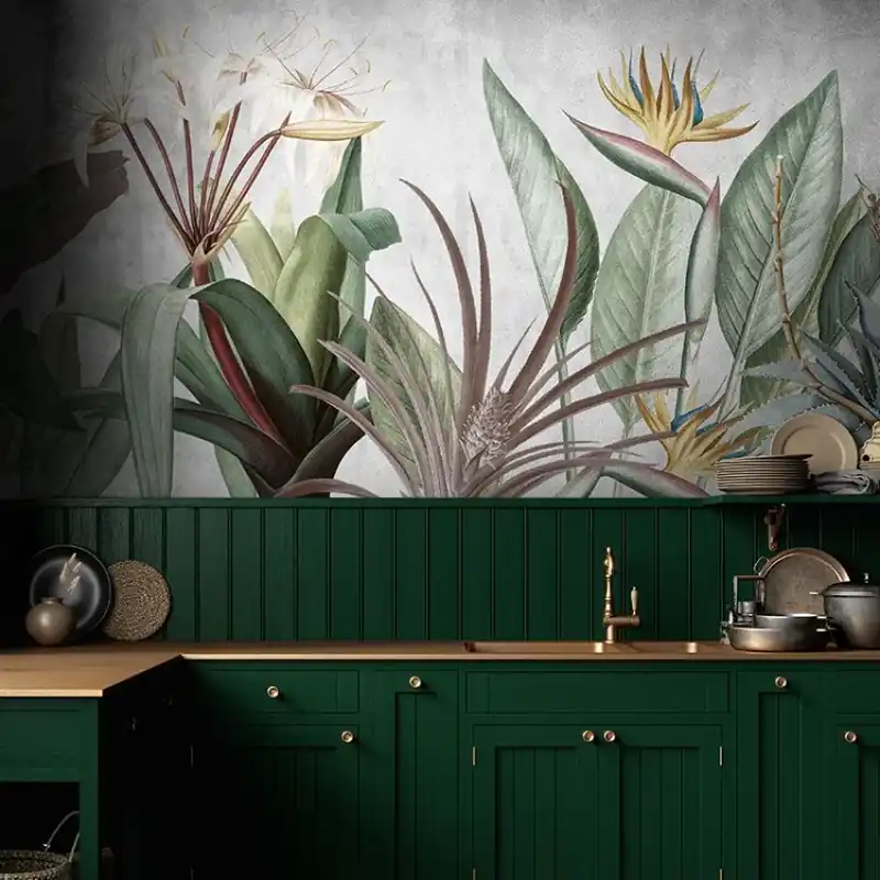 Comandă acum Elegant Flora, VLAdiLA Tapet floral elegant pentru un decor rafinat