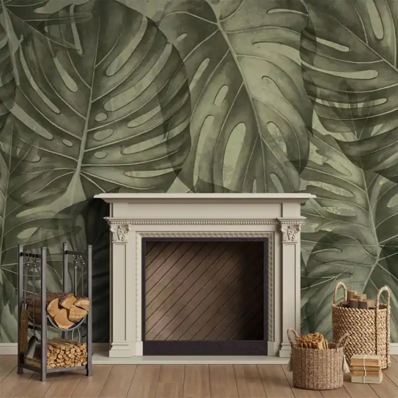 Sepia philodendron, VLAdiLA Tapet cu frunze mari, Sepia philodendron Cel mai vândut