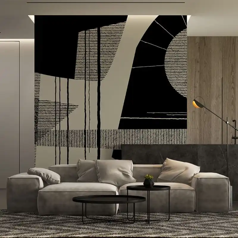 Comandă acum Jazz Deco, VLAdiLA Tapet cu design geometric abstract - Adauga un plus de eleganta livingului tau