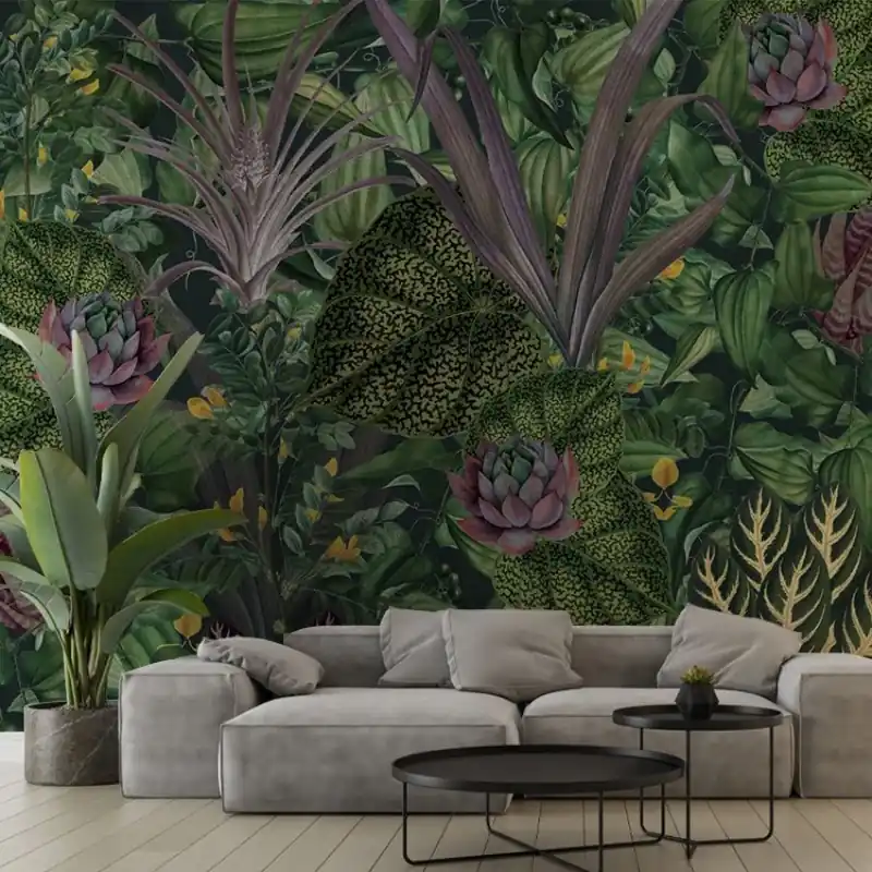 Green Jungle, VLAdiLA Tapet Jungle - Adaugă un aer exotic casei tale Reducere specială
