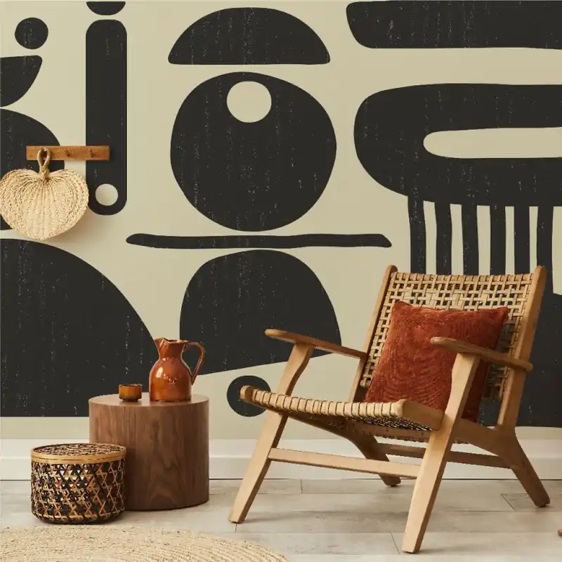 Lichidare de stoc Dayan Drums, VLAdiLA Tapet abstract cu forme geometrice