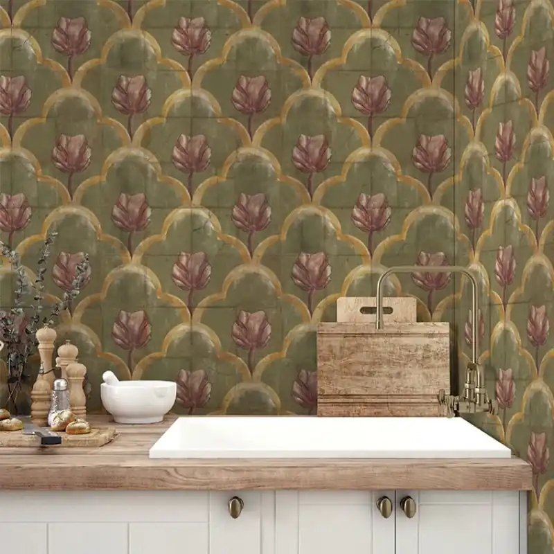 Paisley, VLAdiLA Tapet floral cu design Paisley, pentru un decor elegant Reduceri
