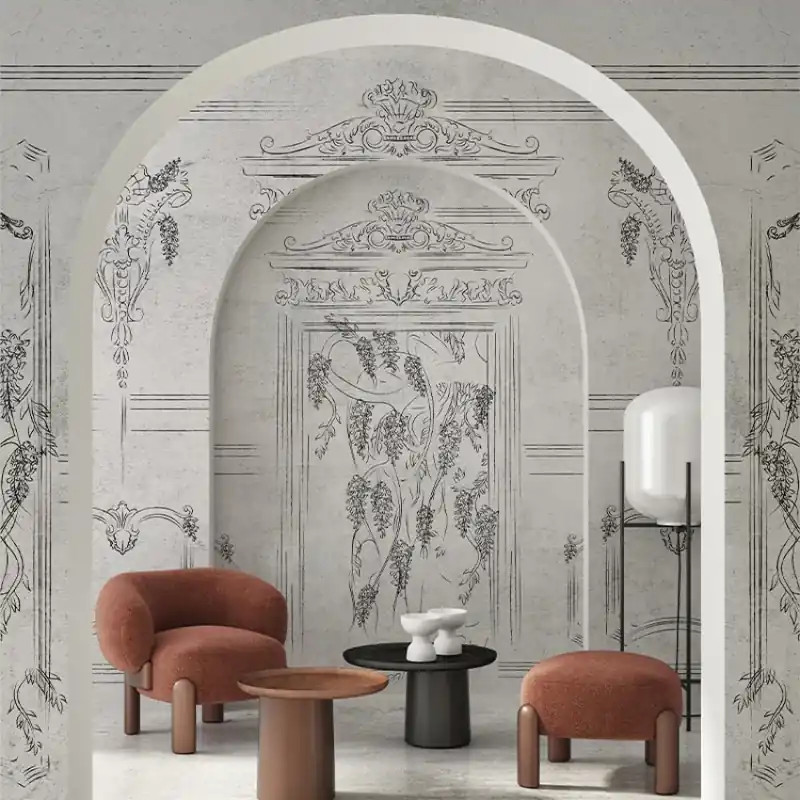 Glycine Pointe Seche, VLAdiLA Tapet modern cu design minimalist Super ofertă