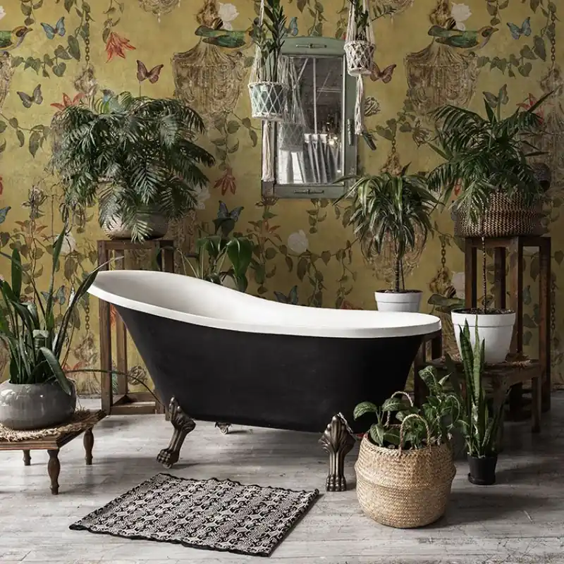 Majestic Memoir Classic, VLAdiLA Tapet cu design floral opulent pentru un interior rafinat Cumpără online