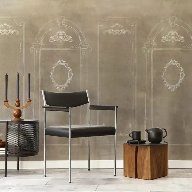 Cameo Stucco, VLAdiLA Tapet cu design geometric și elegant Lichidare de stoc