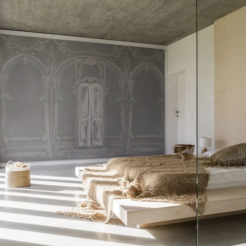 Reduceri Pastel Richesse Gray, VLAdiLA Tapet cu design clasic pentru un interior sofisticat