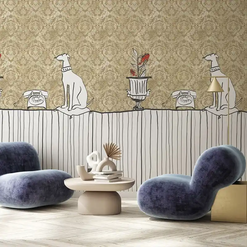 Sur la Table Gold, VLAdiLA Tapet modern cu design elegant Cumpărături sigure