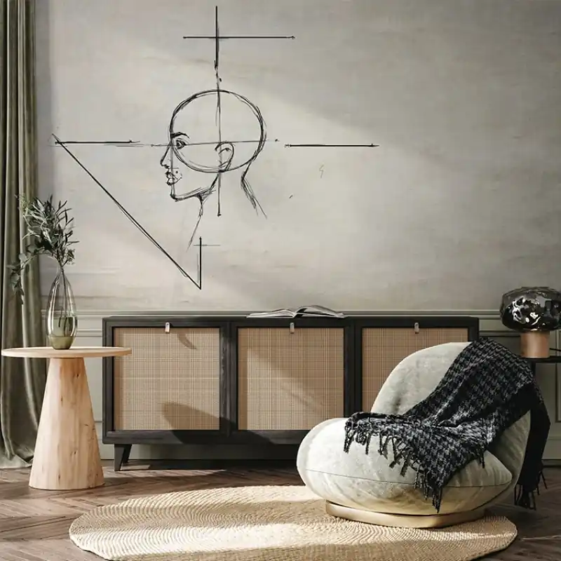 Lichidare de stoc Tete-A-Tete, VLAdiLA Tapet Modern cu Design Abstract