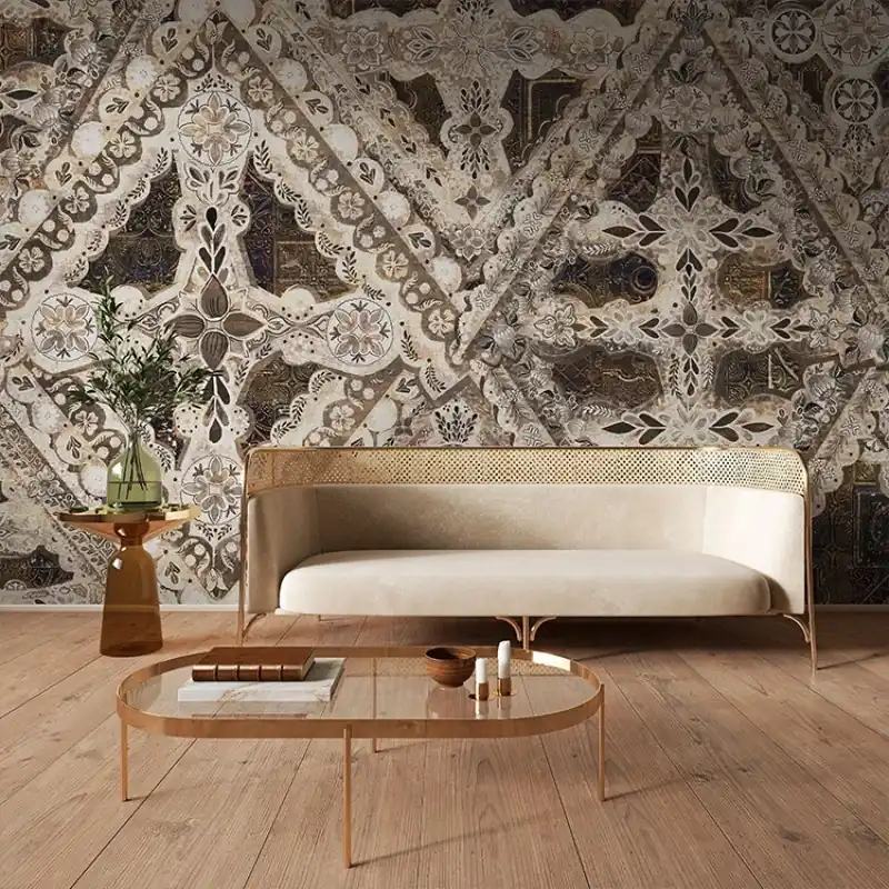 Ceramică, VLAdiLA Tapet cu modele geometrice și florale Ofertă limitată