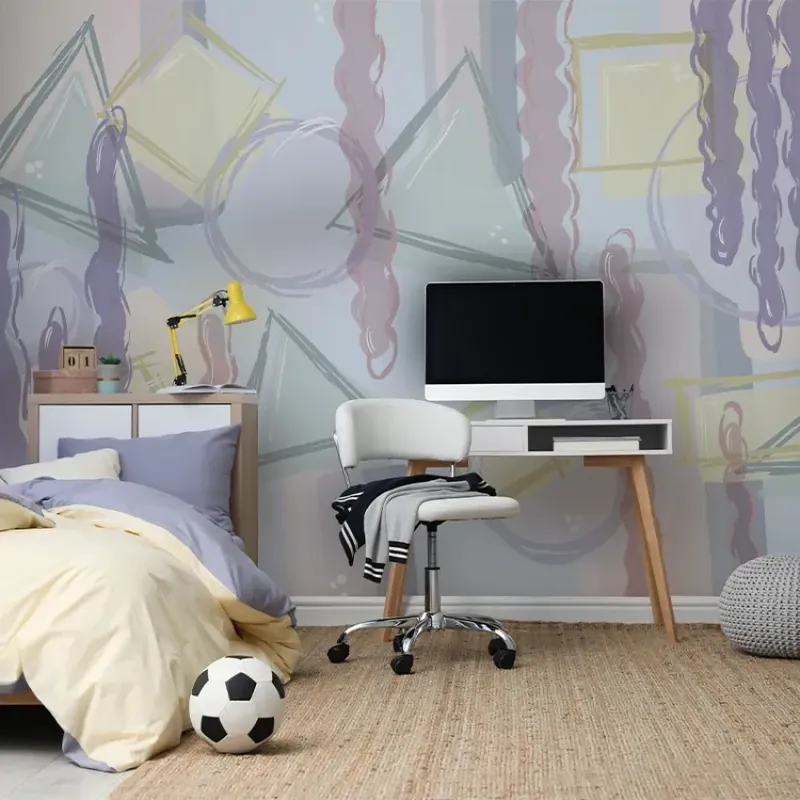 Dessin, VLAdiLA Tapet abstract modern cu design geometric Reducere de preț