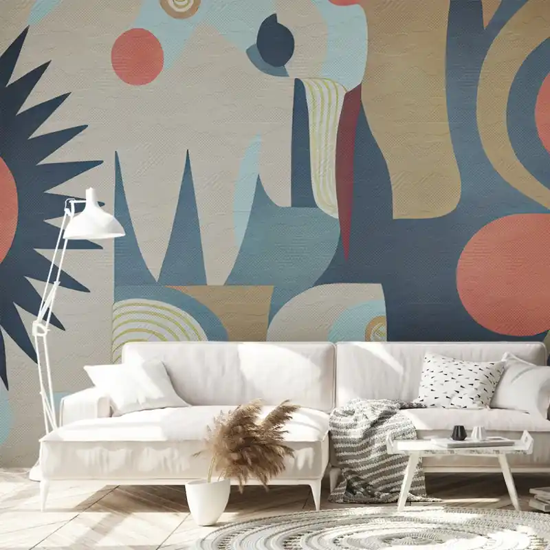 Doodlinavia, Dream Prints Tapet modern abstract Plată securizată