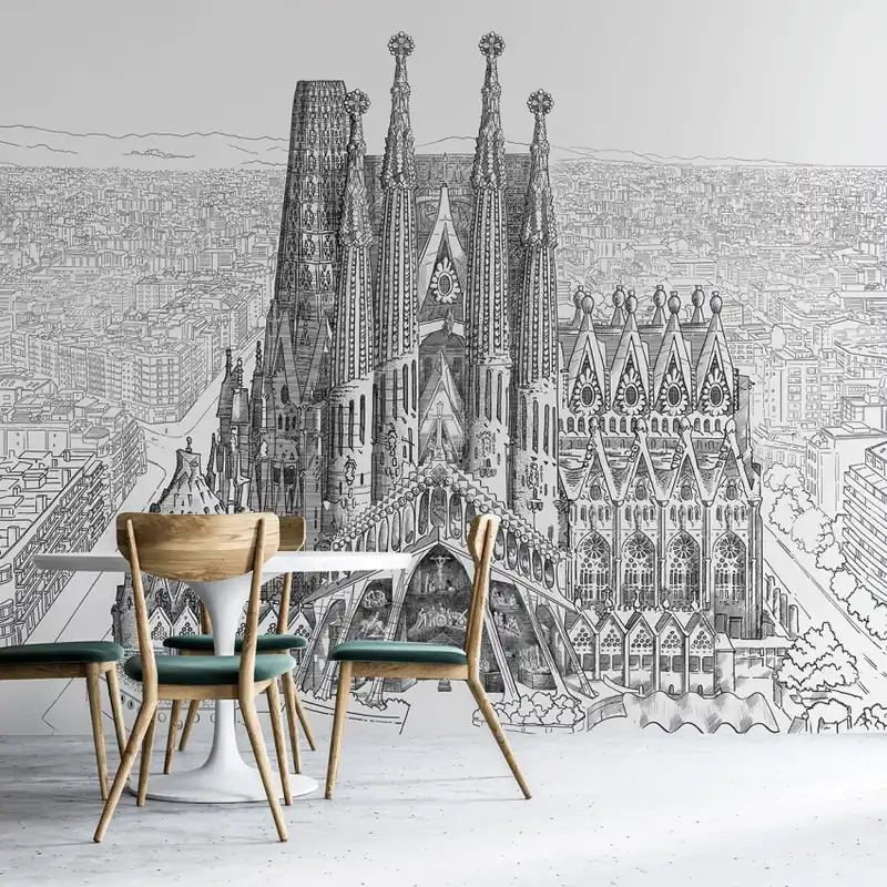 Barcelona White, Dream Prints Popular