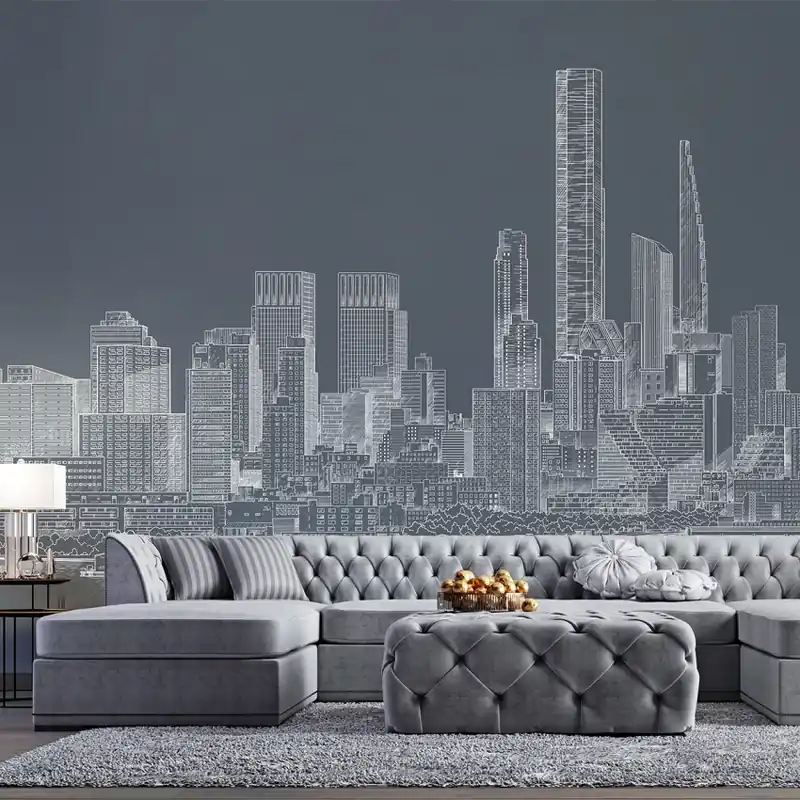 Preț mic Manhattan Grey, Dream Prints Wallpaper Modern Urban
