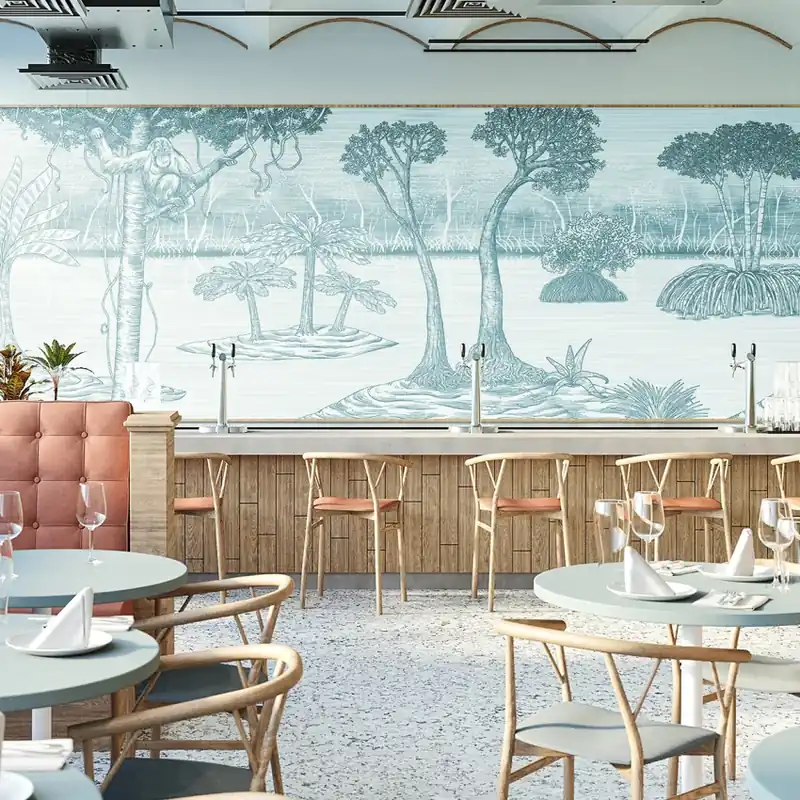 Indonesia, Dream Prints Tapet cu design exotic pentru un decor unic Cumpără acum