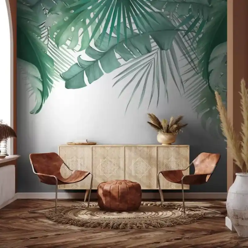 Frame Exotique, VLAdiLA Tapet cu Frunze Exotice - Design Inspirat de Natura Ofertă exclusivă
