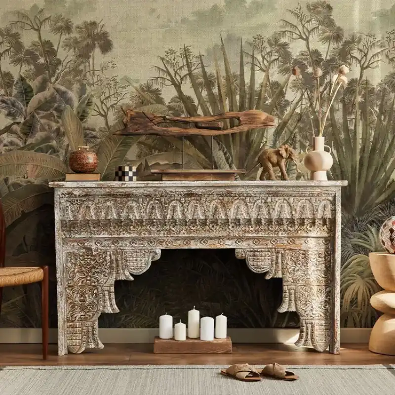 Discount Vea, VLAdiLA Tapet cu design exotic, perfect pentru a crea o atmosferă relaxantă