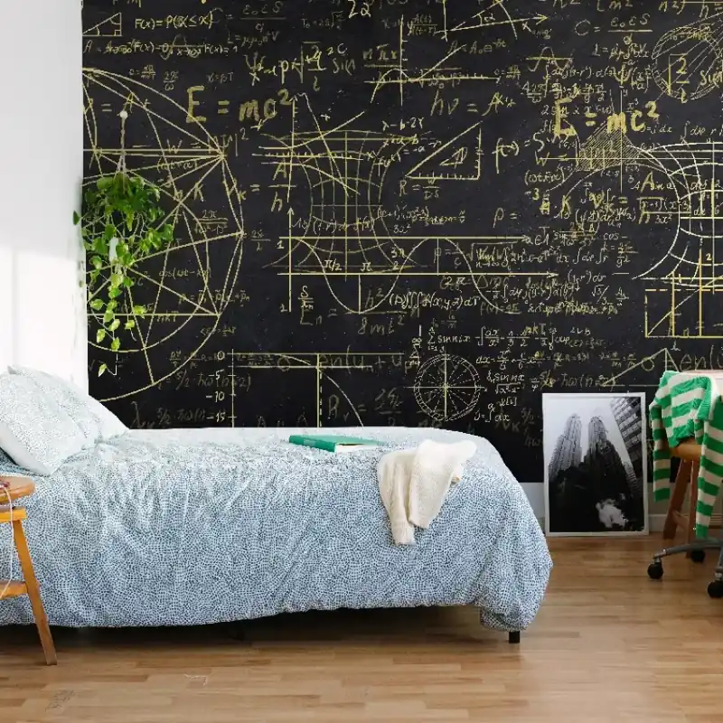 Cumpără online Cardinality gold, VLAdiLA Tapet modern cu design minimalist in tonuri de auriu si negru