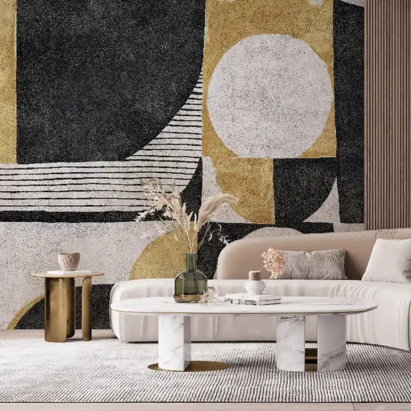Dynamics, VLAdiLA Tapet abstract modern cu forme geometrice Ofertă