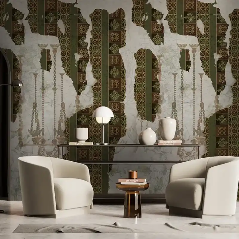 Preferatul clienților Lilium, VLAdiLA Tapet cu design geometric și rupt