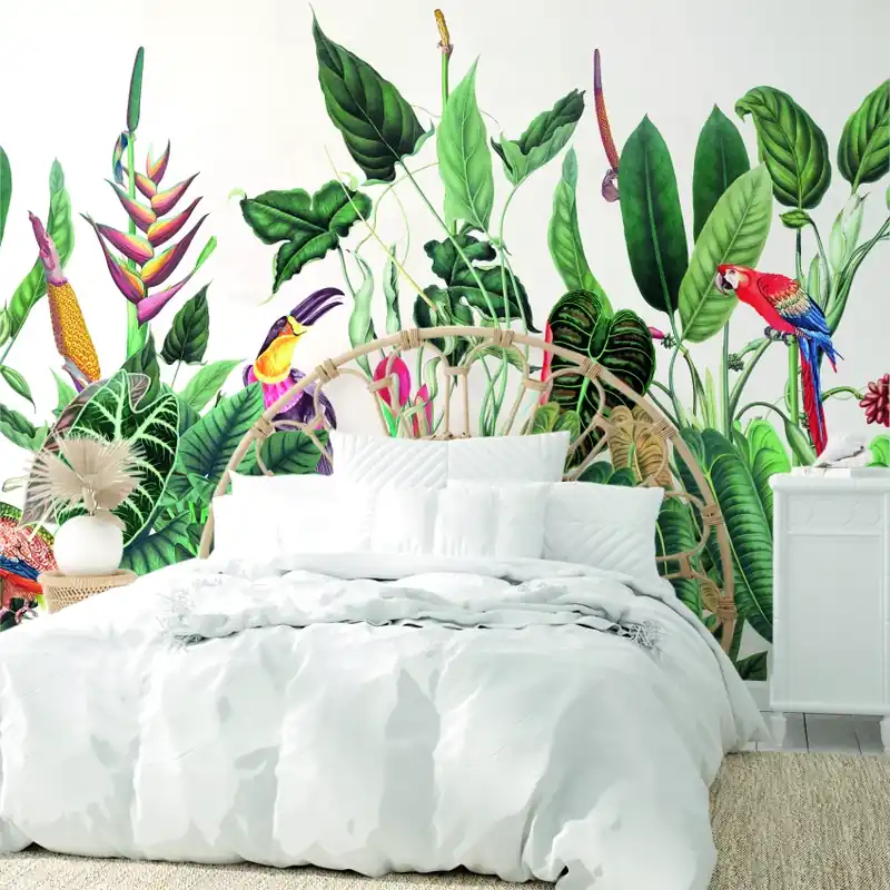 Borneo, Tropical Green, PaperMint Tapet tropical pentru un decor vibrant Cumpără online