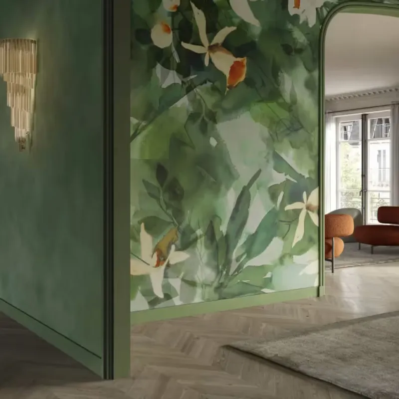 Daffodil Dream, Variant 1, Glamora Fototapet Floral Elegant pentru Interiorul Tău Preț promoțional