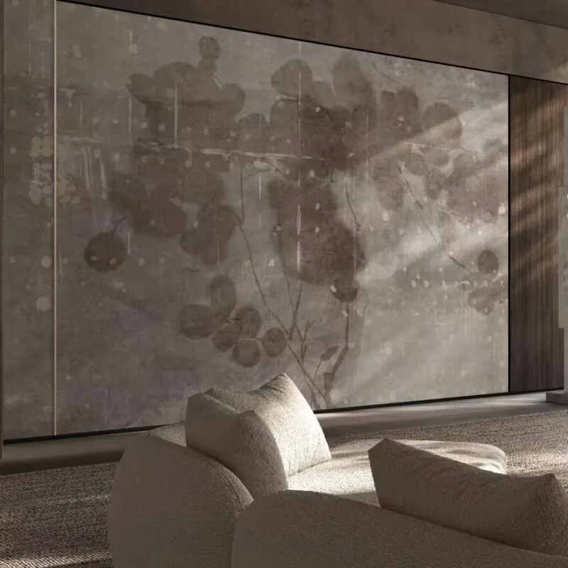 Lunaria, Variant 1, Glamora Tapet Floral Elegant pentru un Interior Rafinat Mai ieftin