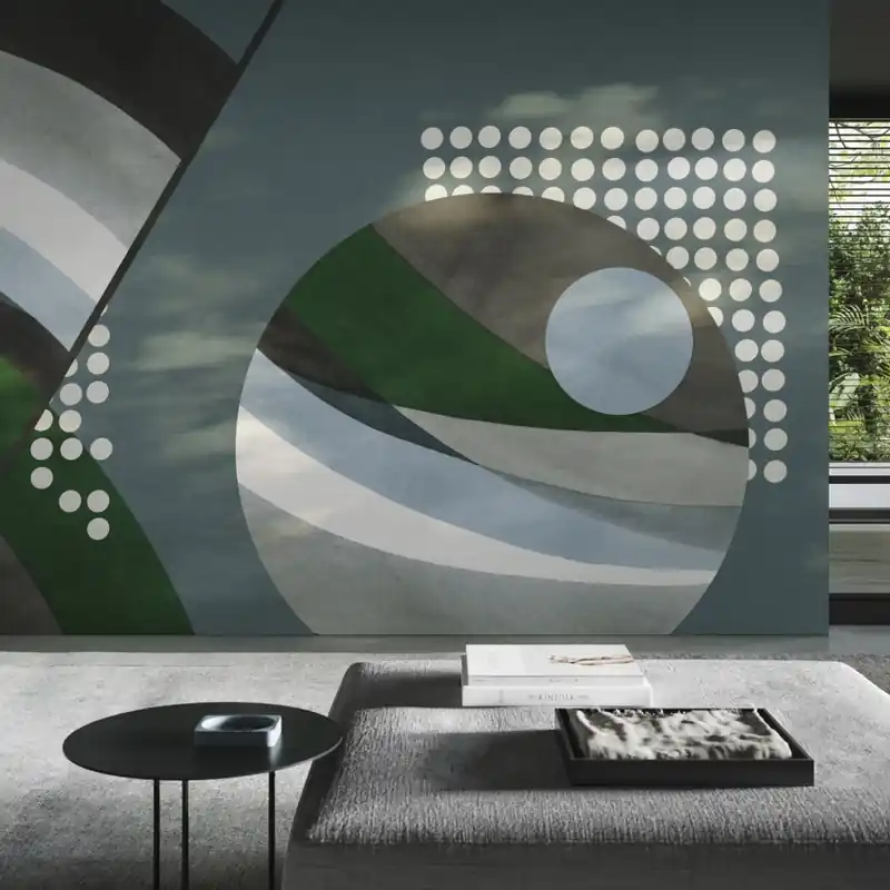 Atomo, Variant 1, Glamora Atomo, Variant 1 - Tapet abstract elegant pentru un interior rafinat Noutate
