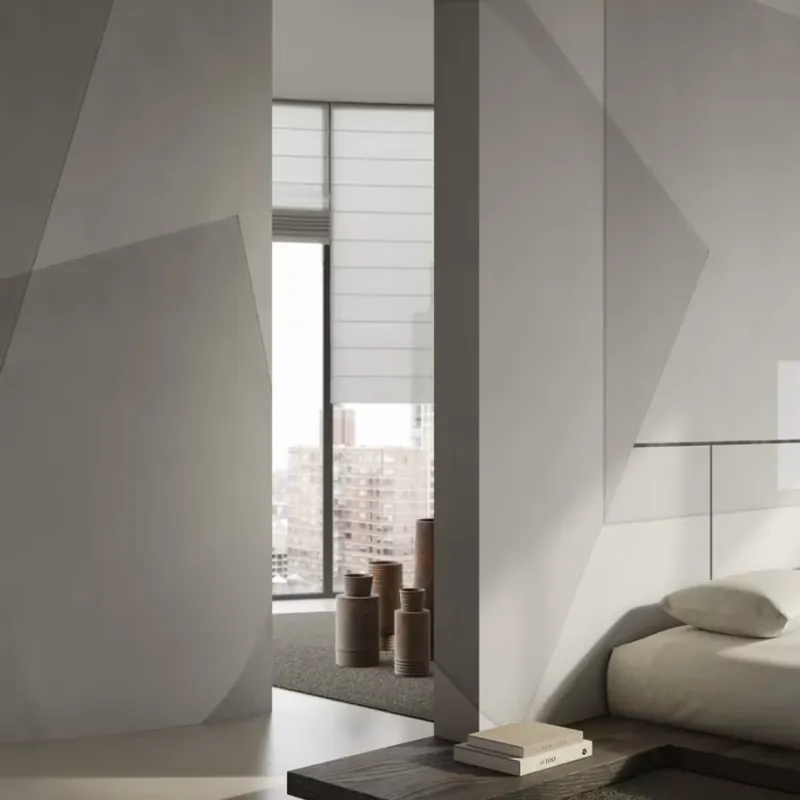 Chamberlin, Variant 1, Glamora Tapet geometric minimalist pentru un design modern Reduceri