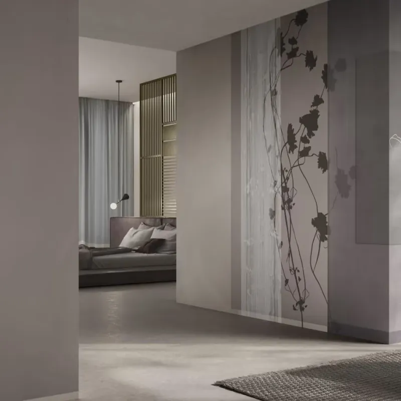 Retur ușor Pleiadi, Variant 1, Glamora Tapet floral minimalist