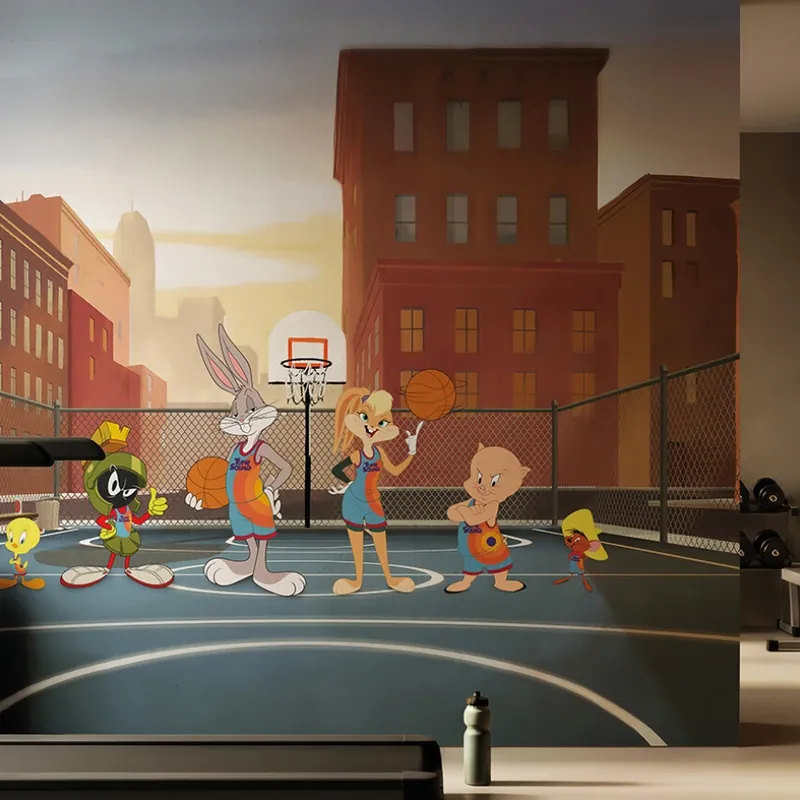 Looney Tunes 208 (WBLT208-1), Londonart Creează un Spațiu Jucăuș și Plin de Energie! Ieftin