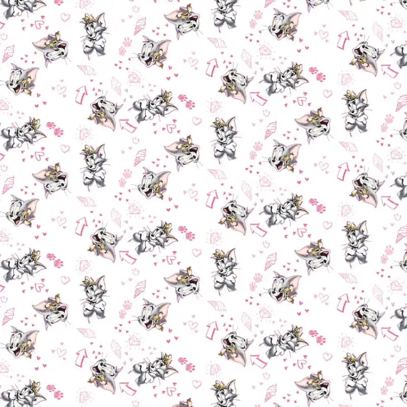 Tom and Jerry 116 (WBT&J116-1), Londonart Tapet Decorativ Vesel pentru Camera Copilului Noutate