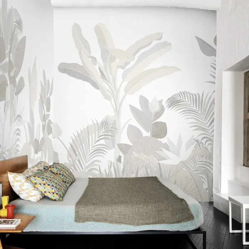 Exclusive Wallpaper / My Beautiful Garden Re-Edition (alb), Londonart Tapet Floral Modern - My Beautiful Garden Re-Edition (alb) Doar azi