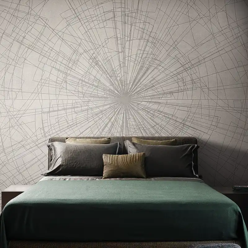 Ieftin Exclusive Wallpaper / Abstract Re-Edition (gri), Londonart Tapet Abstract Re-Edition (gri)