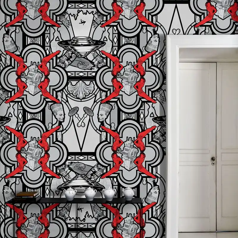 Exclusive Wallpaper / Vitrail (A), Londonart Tapet modern cu design geometric complex Bestseller