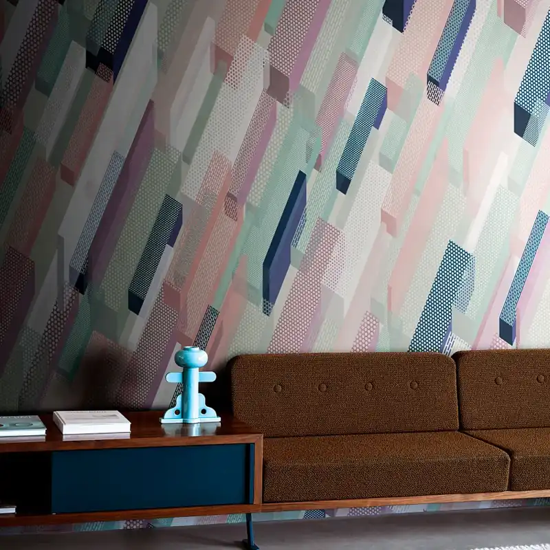 Exclusive Wallpaper / Phorih (A), Londonart Tapet Modern Geometric cu Design Abstract Reducere extra