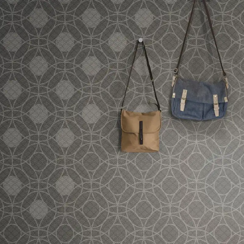 Denim, Dark Grey, Tecnografica Tapet geometric gri închis Cumpără acum