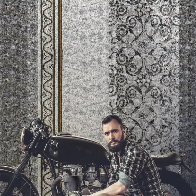 Ieftin Domus, Mosaico, Tecnografica Tapetă cu aspect de mozaic
