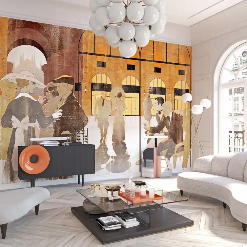 Vezi acum La Galleria, Tecnografica Tapet cu design vintage elegant