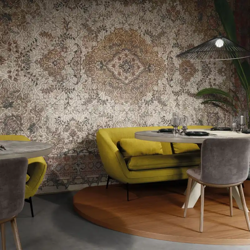 Chilipir Sherazade, Brown, Tecnografica Tapet cu design oriental